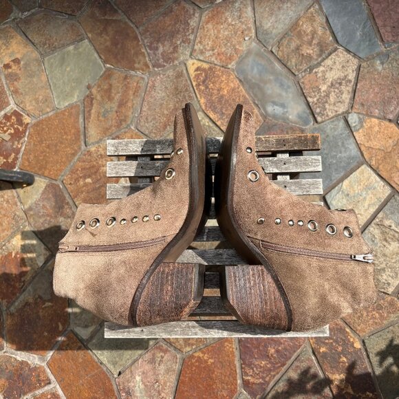 Suede Booties - Picture 9 of 11